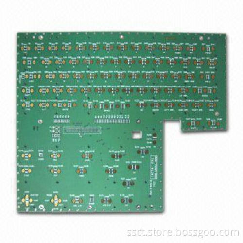 Multilayer PCB with Hard Gold Plating and Twice D/Fs Feature